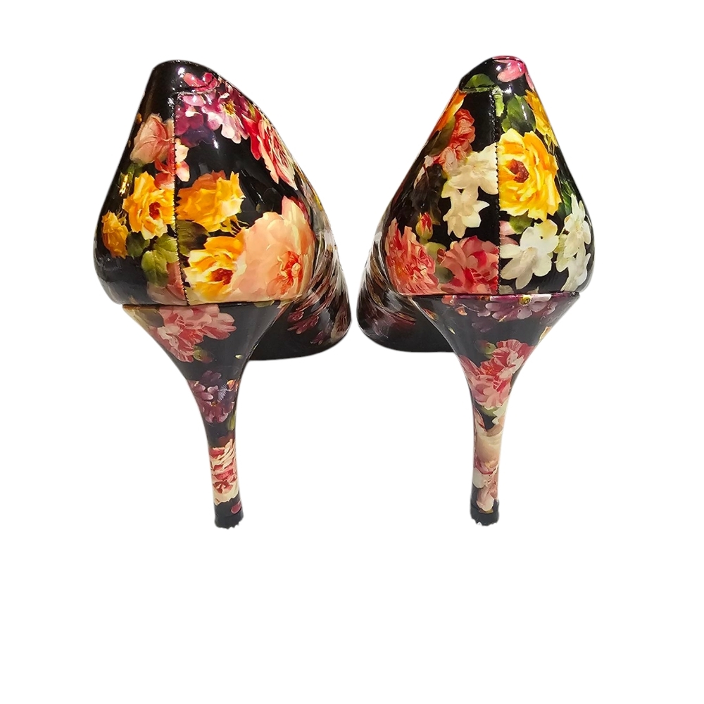 ,143 Girl Owanda Women US 10 Multi Color Heels NWT - Picture 6 of 10